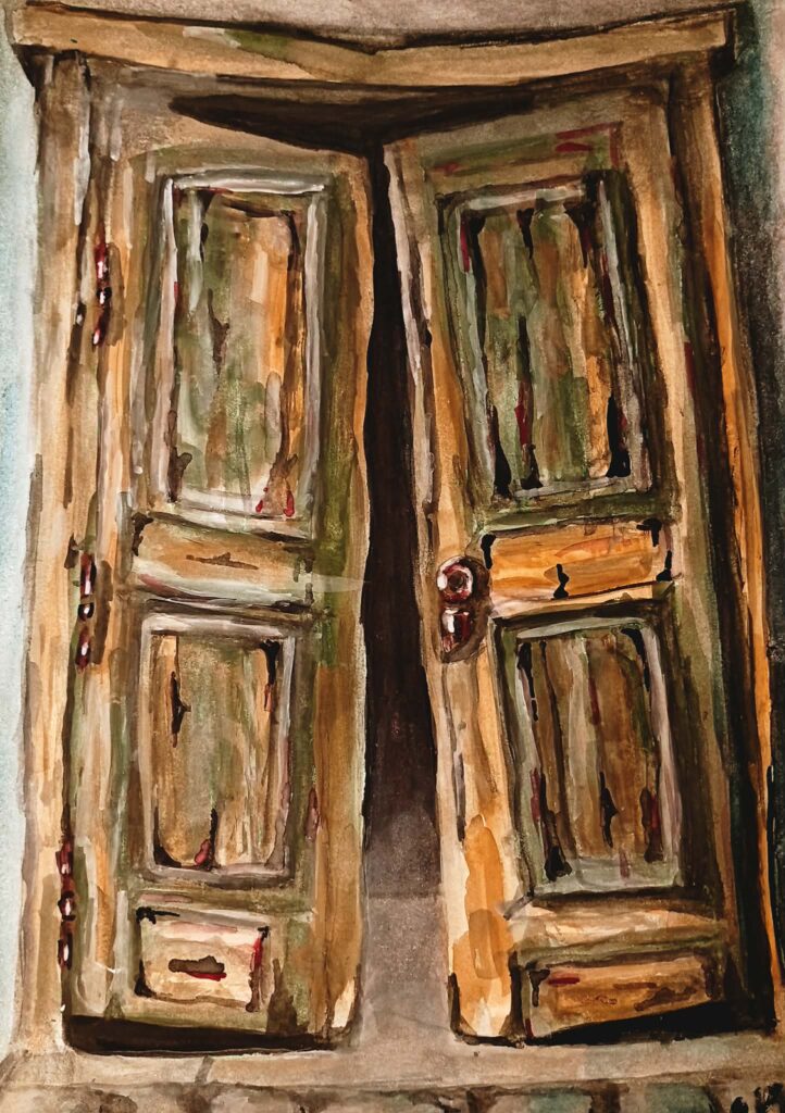 Art Card - Village Doors