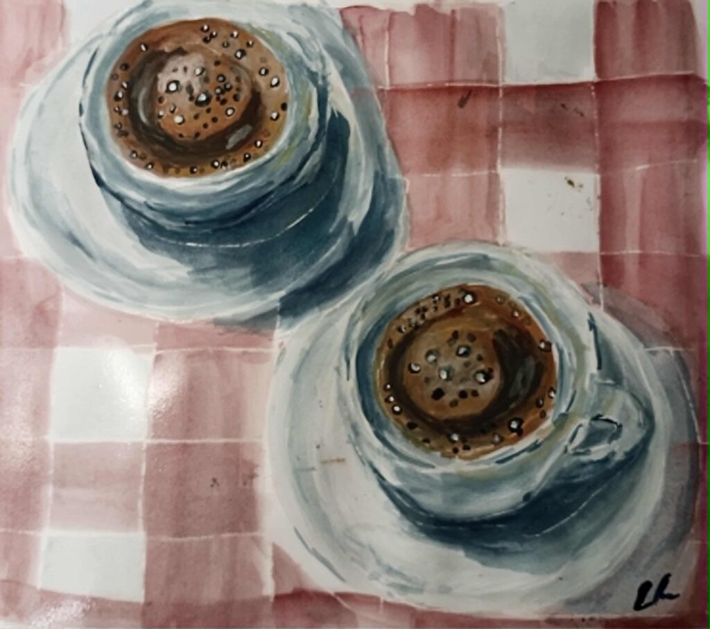Art Card - Monday Cups