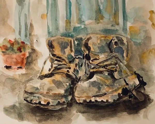 Art Card - Work Boots