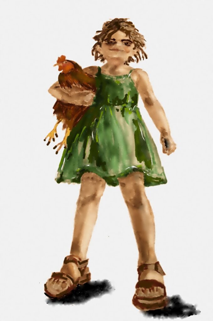 Art Card - The Neighbour's Daughter