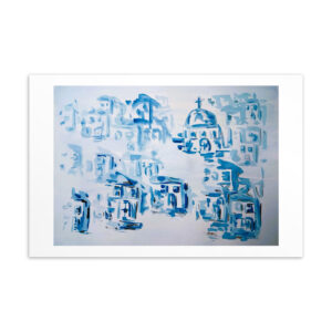 Art Card - Blue Village