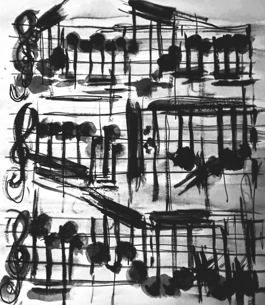 Art Card - Musical Notes