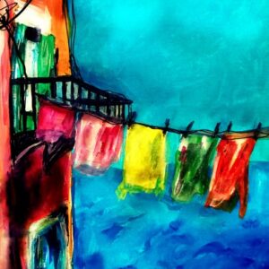 Art Card - The Clothesline.